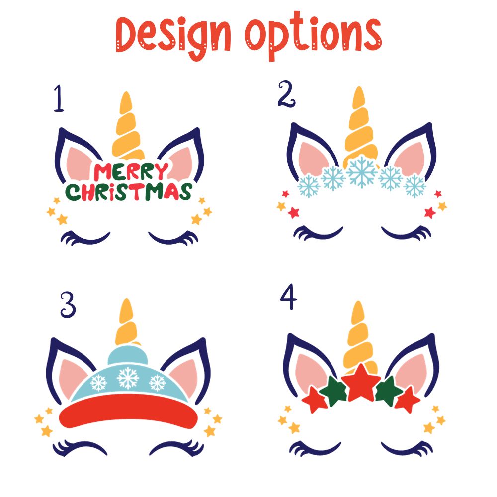 Pyjamerry Christmas Unicorns Custom Matching Family Pyjamas Set