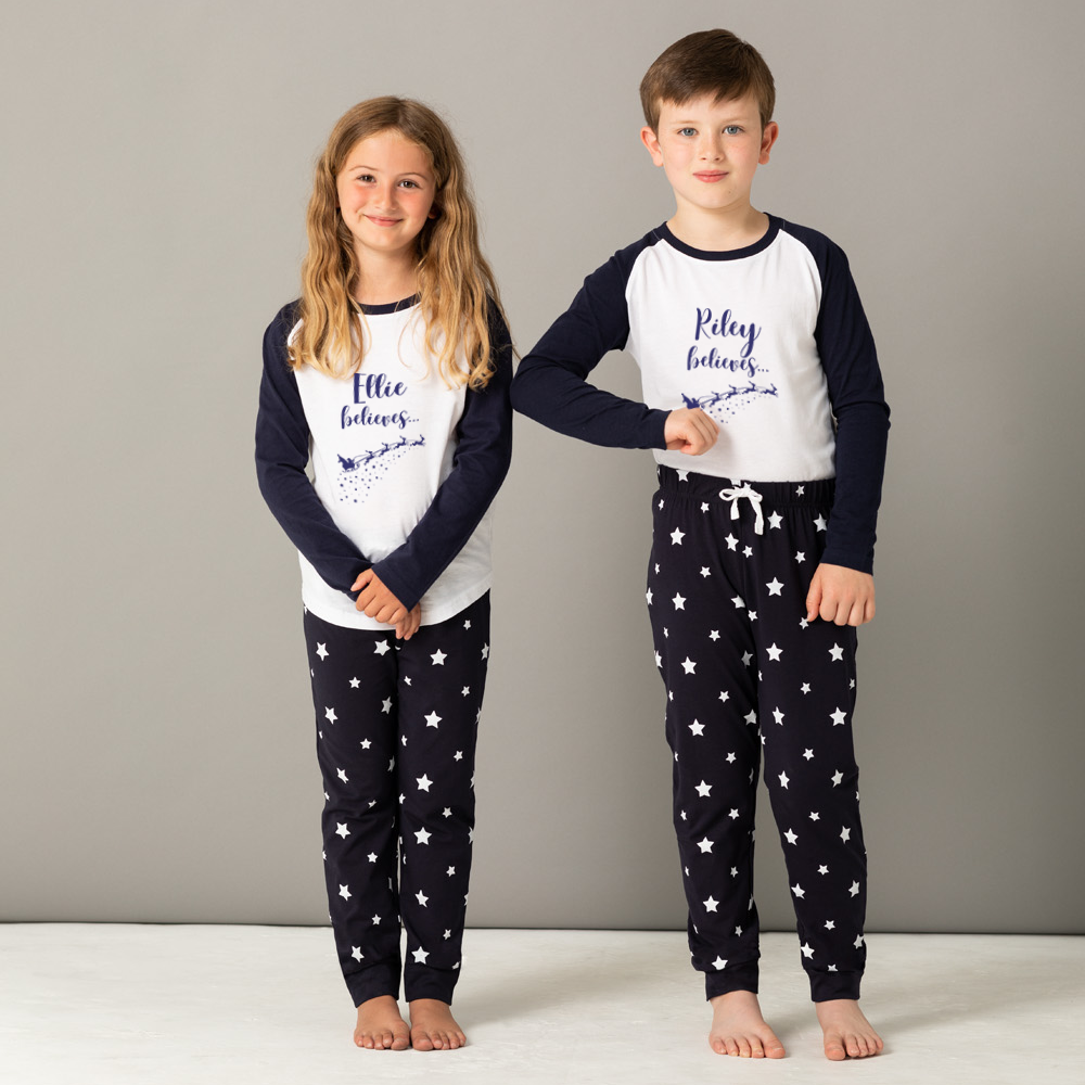 Pyjamerry Reindeer Custom Christmas Matching Family Pyjamas Set
