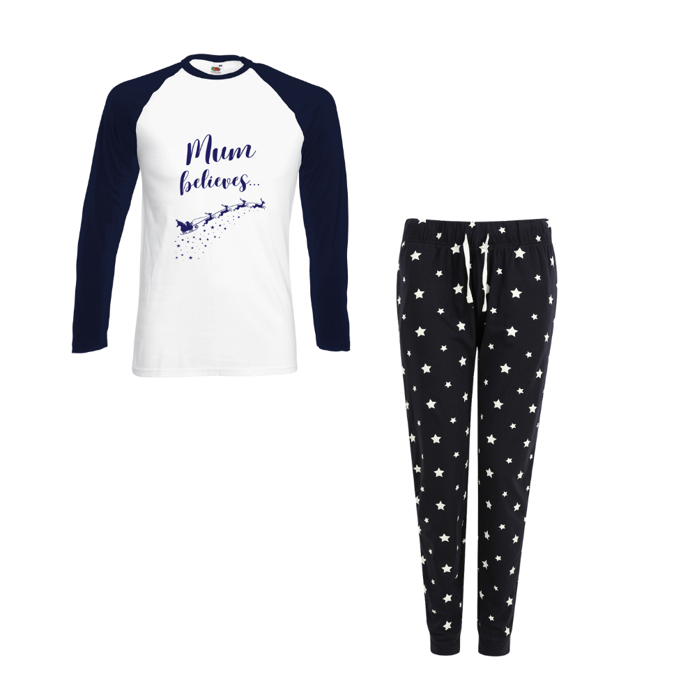 Pyjamerry Reindeer Custom Christmas Matching Family Pyjamas Set