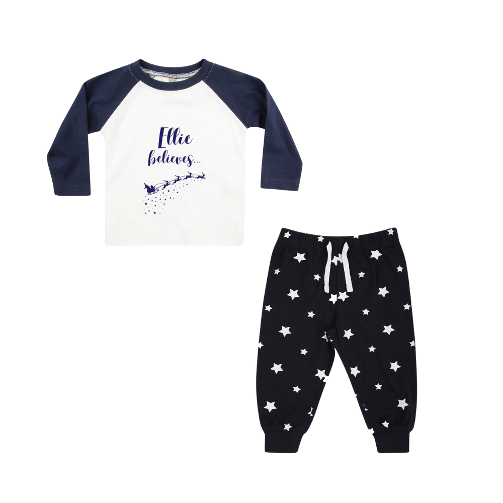 Pyjamerry Reindeer Custom Christmas Matching Family Pyjamas Set