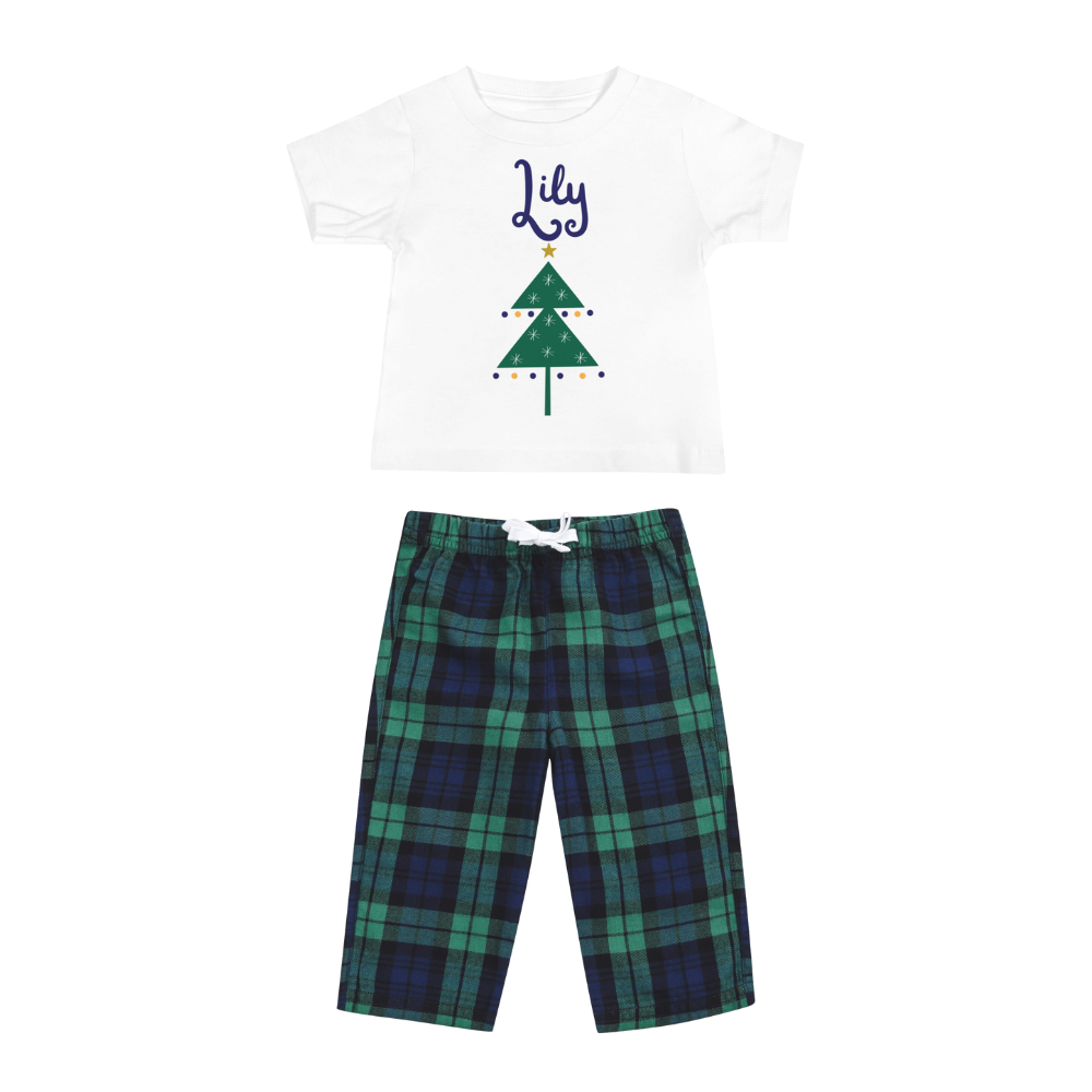 Pyjamerry Christmas Tree Custom Matching Family Pyjamas Set