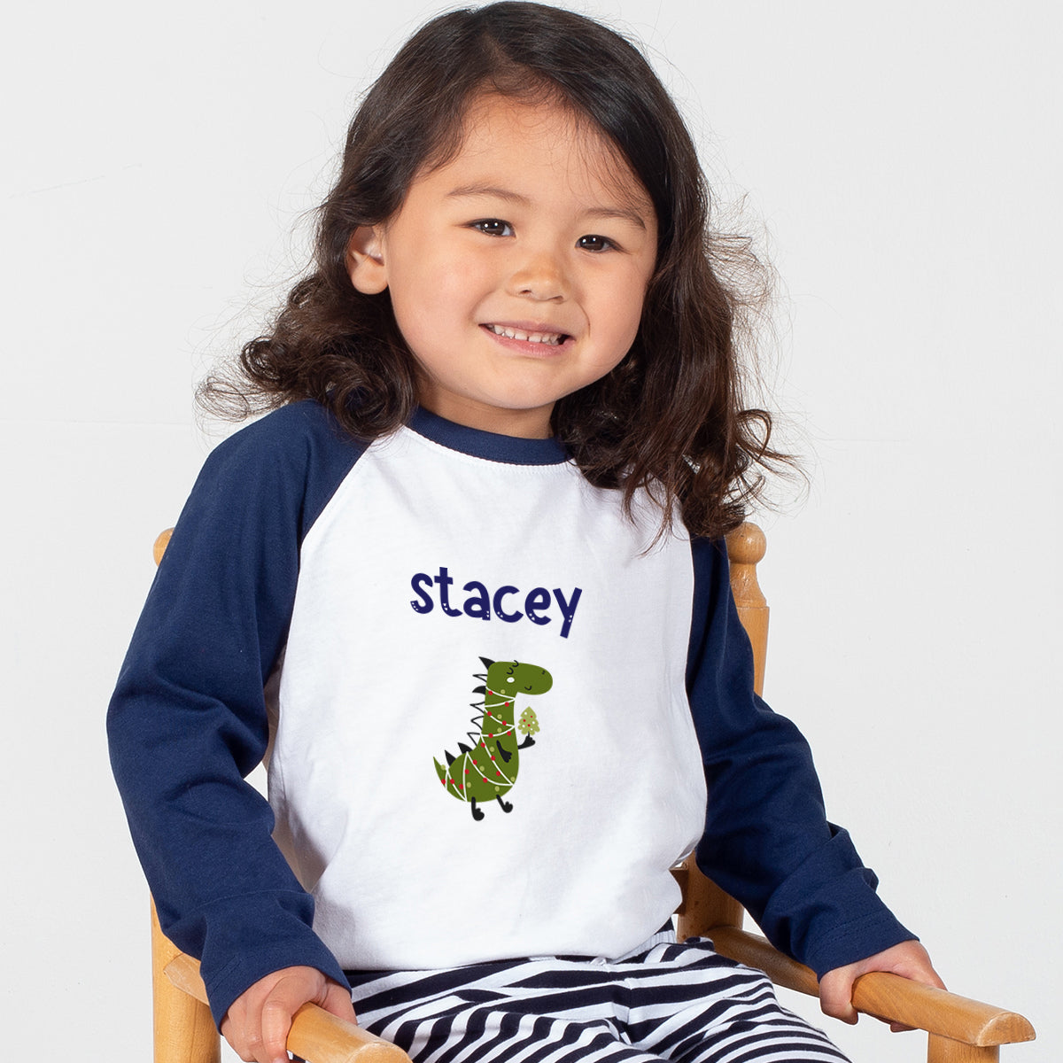 Pyjamerry Dinosaur Custom Christmas Matching Family Pyjamas Set