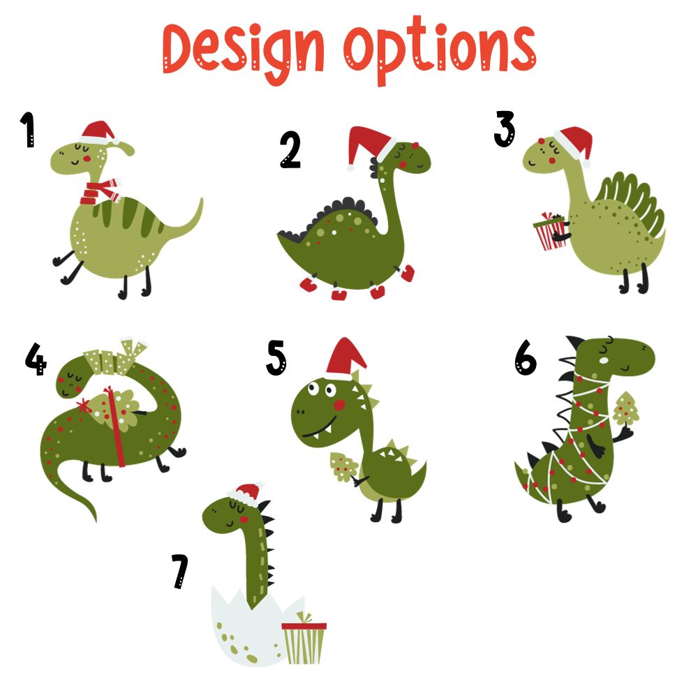 Pyjamerry Dinosaur Custom Christmas Matching Family Pyjamas Set