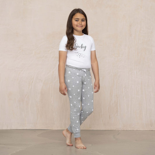 Pyjamerry Moon and Stars Custom Christmas Matching Family Pyjamas Set