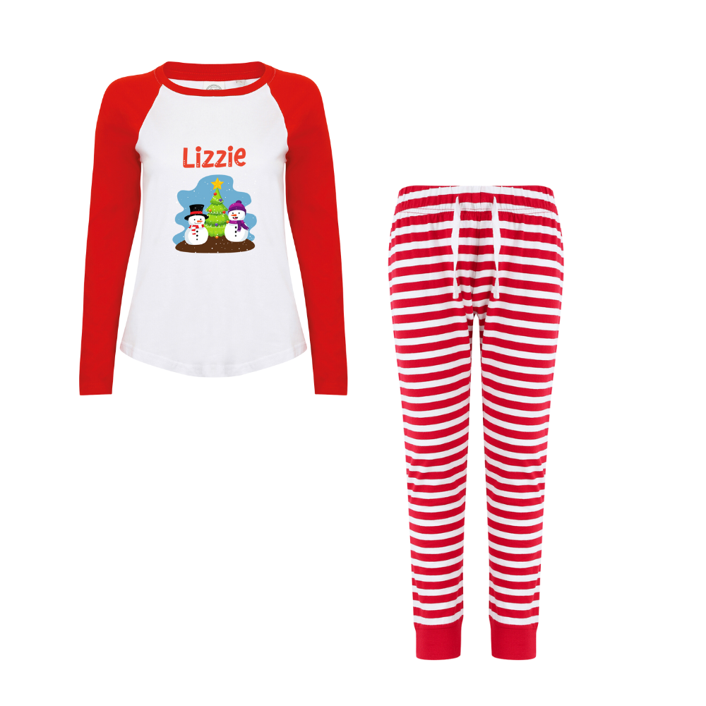 Pyjamerry Snow Globe Custom Christmas Matching Family Pyjamas Set