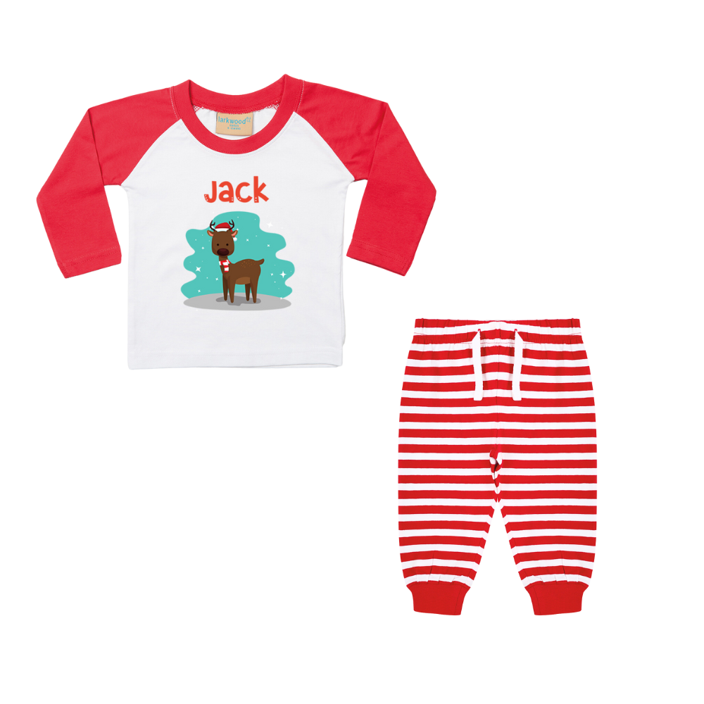 Pyjamerry Snow Globe Custom Christmas Matching Family Pyjamas Set