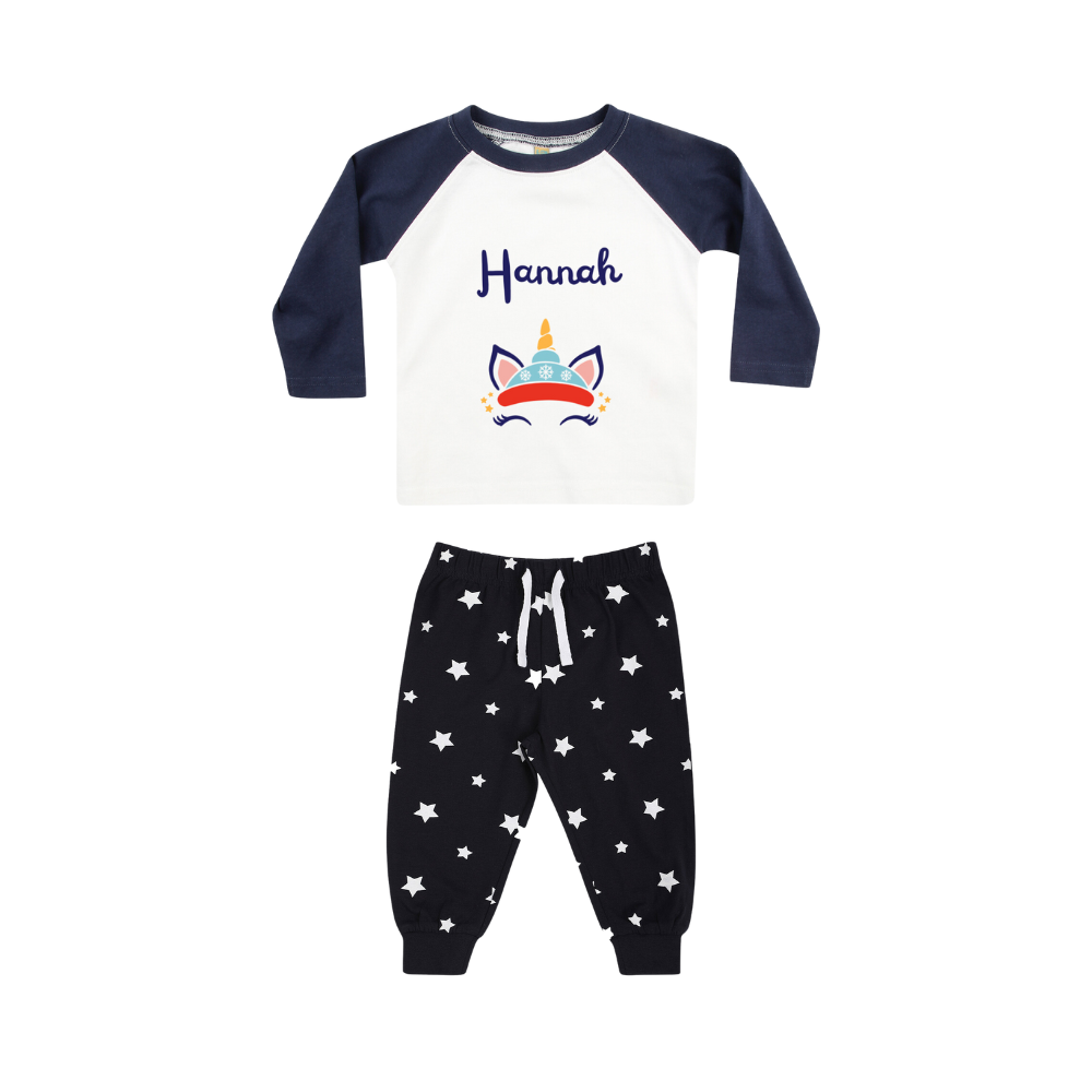 Pyjamerry Christmas Unicorns Custom Matching Family Pyjamas Set